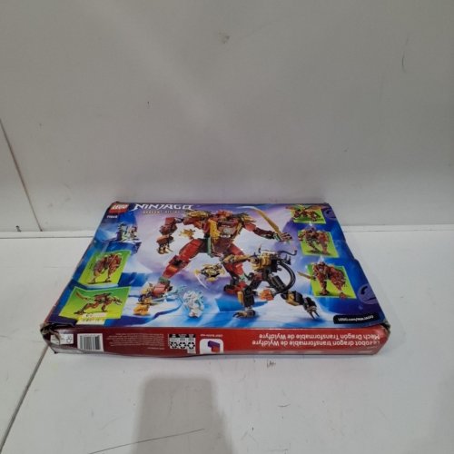 LEGO NINJAGO WYLDFYRE'S TRANSFORMING DRAGON MECH BUILDING SET - 821 PCS (MODEL: 71868) image 4