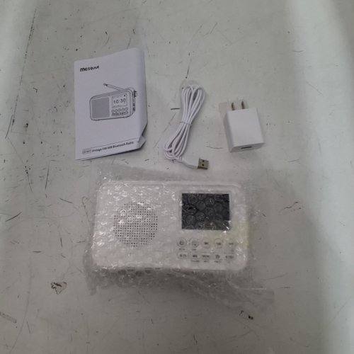ONLYEE NOAA WEATHER ALERT RADIO - 5W - WHITE (MODEL: CR1031) image 3