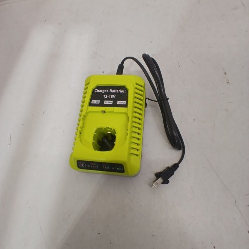 ENERGUP REPLACEMENT BATTERY CHARGER FOR RYOBI 12-18 V BATTERIES - LIME GREEN (MODEL: 140173004) image 3