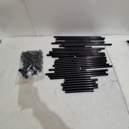 OVER THE TOILET STORAGE RACK WITH HOOK - BLACK image 2