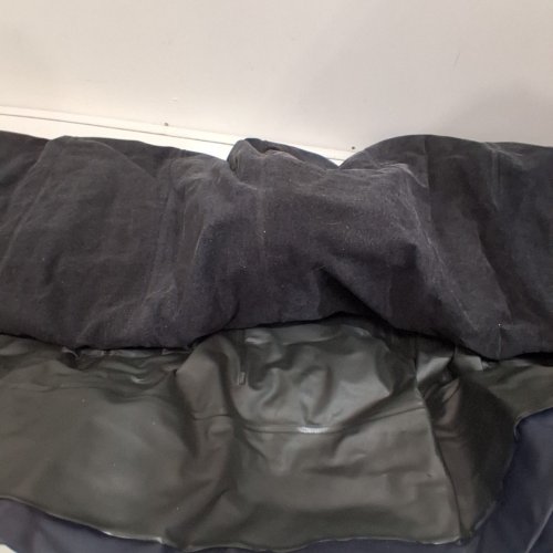 INTEX DURA-BEAM PLUS COMFORTABLE PLUSH TOP AIR MATTRESS WITH BUILT IN PILLOW AND PUMP - 16.5" - QUEEN - BLUE - (MODEL: AP619D/64123ED) image 3