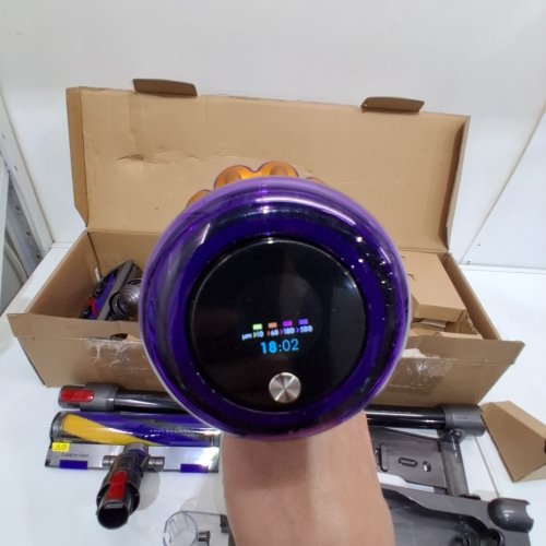 DYSON V15 DETECT CORDLESS MULTI-PURPOSE VACUUM CLEANER WITH ATTACHMENTS - GREY (MODEL: SV47) image 2