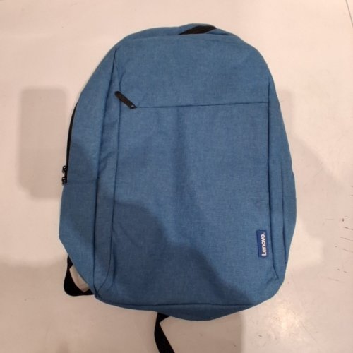 LENOVO B210 LIGHTWEIGHT WATER REPELLENT BACKPACK WITH 15.6" LAPTOP POCKET - BLUE image 2
