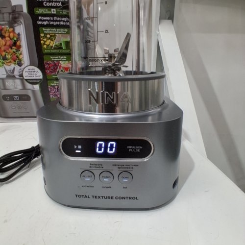 NINJA TWISTI HIGH-SPEED BLENDER DUO - 18OZ. CUP/34OZ. PITCHER - SILVER (MODEL: SS150C) image 2