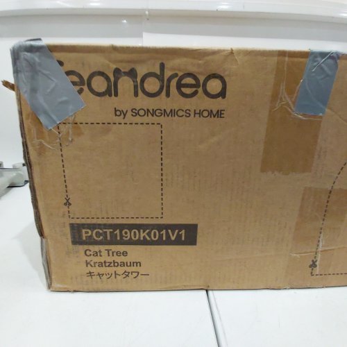 FEANDREA 6-TIER TALL CAT TOWER WITH 2 CONDOS AND SCRATCHING POST - 67" - BEIGE (MODEL: PCT190K01V1) image 2