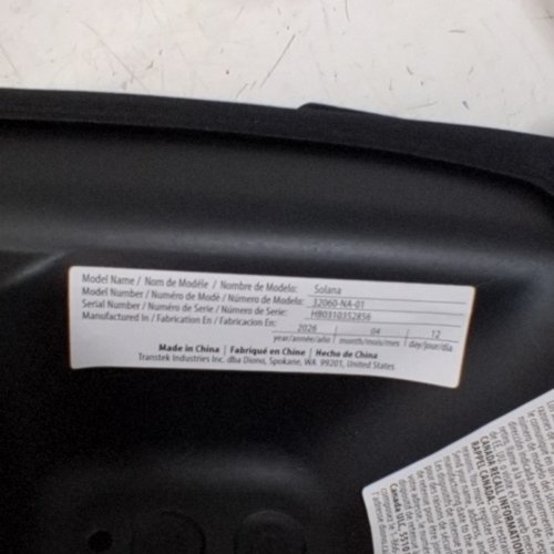2PK DIONO SOLANA NO LATCH BACKLESS BOOSTER CAR SEATS WITH CUPHOLDERS AND REMOVABLE WASHABLE COVERS - FOR KIDS 40-120LBS - CHARCOAL BLACK (MODEL: 32060-NA-01) image 2