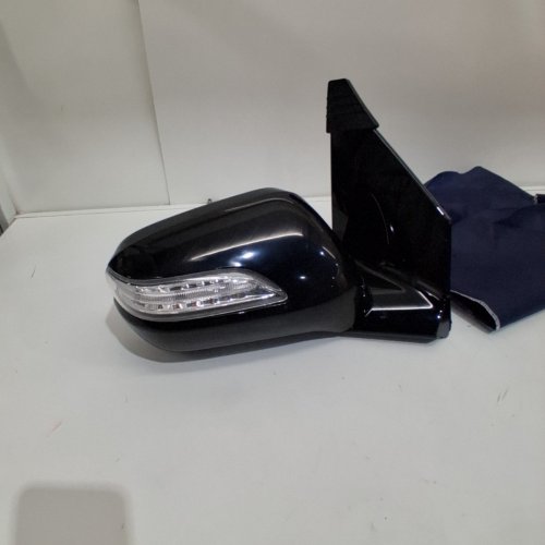 FIT SYSTEM PASSENGER SIDE REPLACEMENT MIRROR - POWER ADJUSTABLE, HEATED, TURN SIGNAL - BLACK - FOR ACURA MDX (MODEL: 63037H) image 4