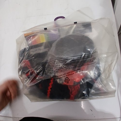 2PC WOMEN'S GOTHIC DOLL COSTUME SET - MEDIUM (8-10) - BLACK / RED (ITEM: 4566A) image 3