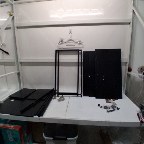 VANVERB METAL FISH TANK STAND FOR AQUARIUM - 20-29GAL - 31.49" X 30.7" - BLACK image 2