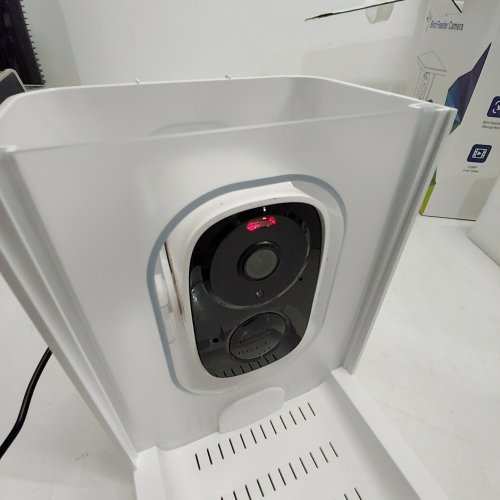 SMART BIRD FEEDER CAMERA - 1080P 1.25 L SEED CAPACITY - WHITE (MODEL: G19) image 2