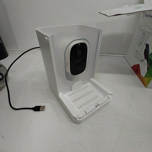 SMART BIRD FEEDER CAMERA - 1080P 1.25 L SEED CAPACITY - WHITE (MODEL: G19) image 3