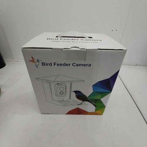 SMART BIRD FEEDER CAMERA - 1080P 1.25 L SEED CAPACITY - WHITE (MODEL: G19) image 5