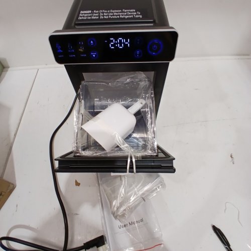 ECOZY COUNTER TOP ULTRA-SLIM BULLET ICE MAKER - 26LBA - BLACK (MODEL: IM-BS262A) image 4
