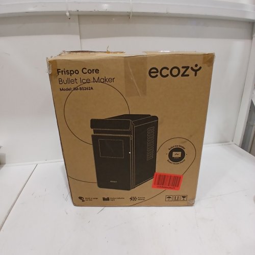 ECOZY COUNTER TOP ULTRA-SLIM BULLET ICE MAKER - 26LBA - BLACK (MODEL: IM-BS262A) image 8