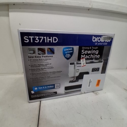 BROTHER TOUGH AND STRONG SEWING MACHINE WITH 37 BUILT IN STITCHES (MODEL: ST371HD) image 5