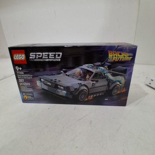 357PC LEGO SPEED CHAMPIONS TIME MACHINE FROM BACK TO THE FUTURE BUILDING SET - MULTI-COLOUR (ITEM: 77256 / 6588751) image 2
