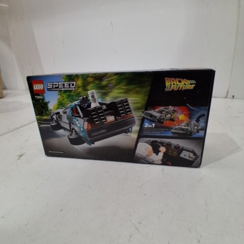 357PC LEGO SPEED CHAMPIONS TIME MACHINE FROM BACK TO THE FUTURE BUILDING SET - MULTI-COLOUR (ITEM: 77256 / 6588751) image 4