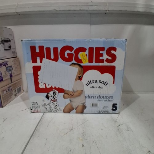 136PK HUGGIES DISNEY BABY SNUG AND DRY DISPOSABLE DIAPERS - SIZE 5 (27LB+) image 3