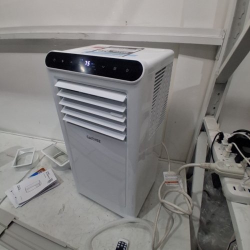 GARVEE 3-IN1 PORTABLE AIR CONDITIONER AC UNIT WITH DEHUMIDIFIER FAN AND REMOTE CONTROL - 8000BTU/HR - 115V - 60HZ - 770W - 6.8A - 13" X 15.9" X 34.8" - WHITE (MODEL: NPLJ12A-05C/X1E) image 3