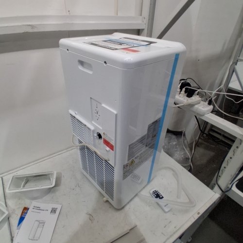 GARVEE 3-IN1 PORTABLE AIR CONDITIONER AC UNIT WITH DEHUMIDIFIER FAN AND REMOTE CONTROL - 8000BTU/HR - 115V - 60HZ - 770W - 6.8A - 13" X 15.9" X 34.8" - WHITE (MODEL: NPLJ12A-05C/X1E) image 4