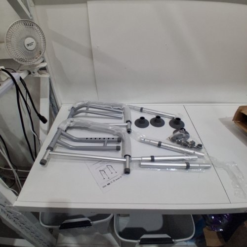 LOYODA TOILET SAFETY RAIL - 350 LBS MAX - GRAY (MODEL: FBL760645) image 3
