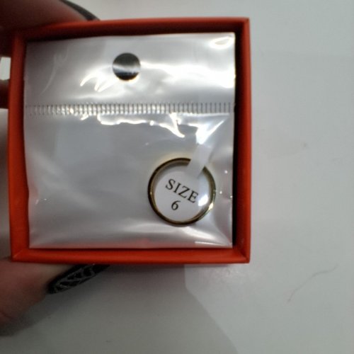 ADULTS NOKMIT FINE JEWELRY WEDDING BAND RING - SIZE 6 / 2 MM - 1/20 14 K GOLD (ITEM: X003F0010F) image 2
