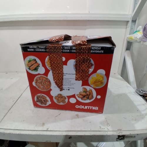 GOURMIA 9-SLICE 5 RACK POSITION DIGITAL AIR FRYER OVEN WITH 14 ONE-TOUCH COOKING FUNCTIONS AND AUTO FRENCH DOORS - 1700W - STAINLESS STEEL (MODEL: GTF7530) image 11