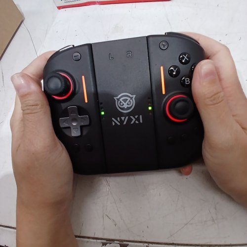 NYXI HYPERION 3 THIRD-PARTY WIRELESS SWITCH 2 MAGNETIC SPLIT CONTROLLER - BLACK (MODEL:NS-202) image 2