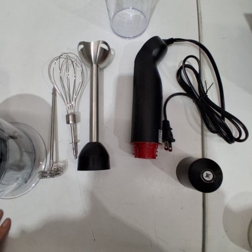 LINKCHEF 5-IN-1 BLENDER - 120 V - BLACK / RED (MODEL: HB-1580T) image 6
