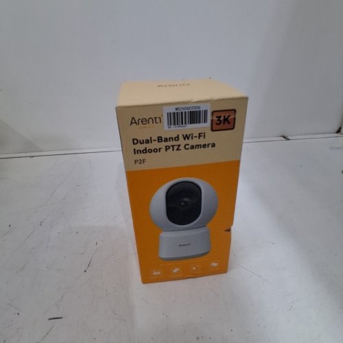 ARENTI INDOOR WIFI SECURITY CAMERA 360° VIEW 4MP, 5G & 2.4G WIFI PHONE APP MOTION TRACKING SOUND DETECTION NIGHT VISION TWO-WAY AUDIO WORKS WITH ALEXA - WHITE - (MODEL: P2Q) image 4