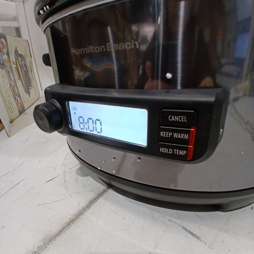 HAMILTON BEACH TEMP TRACKER SLOW COOKER - 6 QT - BLACK (MODEL: 33866) image 2