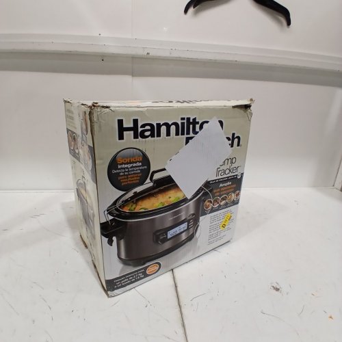 HAMILTON BEACH TEMP TRACKER SLOW COOKER - 6 QT - BLACK (MODEL: 33866) image 5