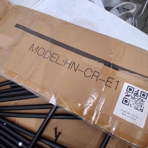 METAL WIRE SHELVING RACK UNIT - BLACK (MODEL: HN-CR-E1) image 3