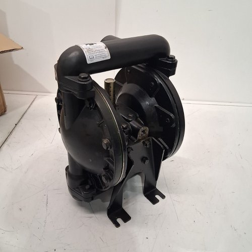 AIR OPERATED DOUBLE DIAPHRAGM PUMP, 1" INLET OUTLET FOR CHEMICAL INDUSTRIAL USE, 35 GPM, MAX 120 PSI, BLACK, (MODEL:QBY4-25L) image 5