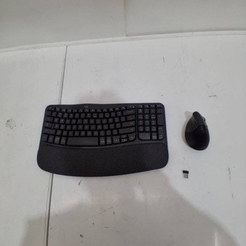 2PC LOGITECH WAVE KEYS KEYBOARD AND LIFT COMBO MOUSE - BLACK (MODEL: 920-013610) image 4
