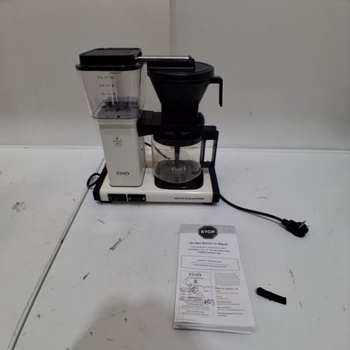 TECHNICORM MOCCAMASTER 40OZ COFFEE MAKER - WHITE - (MODEL: KBGV) image 3