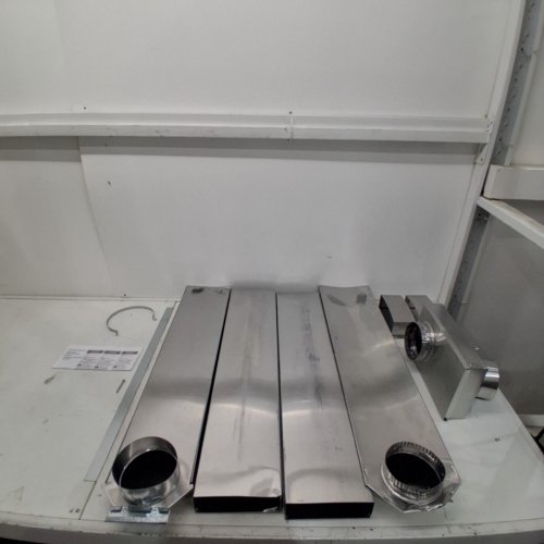 5PC WHIRLPOOL GENUINE IN THE WALL PERISCOPE FOR DRYERS - STEEL - (MODEL: 4392892) image 2