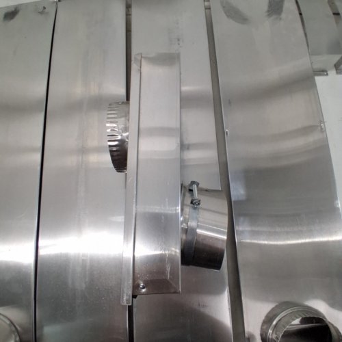 5PC WHIRLPOOL GENUINE IN THE WALL PERISCOPE FOR DRYERS - STEEL - (MODEL: 4392892) image 6
