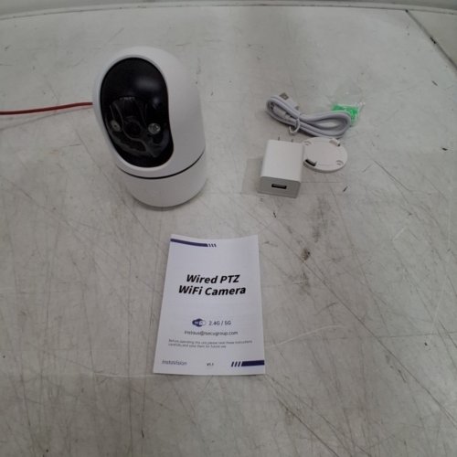 WIRED PTZ INDOOR WIFI SECURITY CAMERA - WHITE image 4