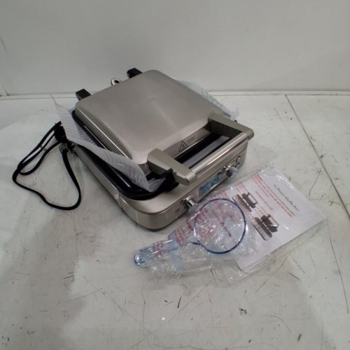 BREVILLE 4 SLICE WAFFLE MAKER - SILVER - (MODEL:BWM640) image 3