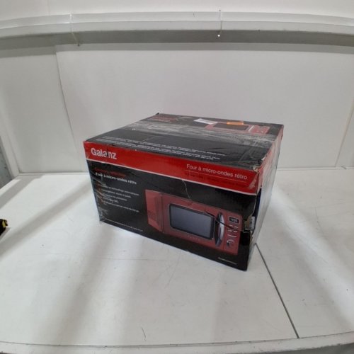 GALANZ RETRO STYLE COUNTERTOP MICROWAVE OVEN - 0.7CU.FT - RED (MODEL: GLCMKZ07RDR07) image 7
