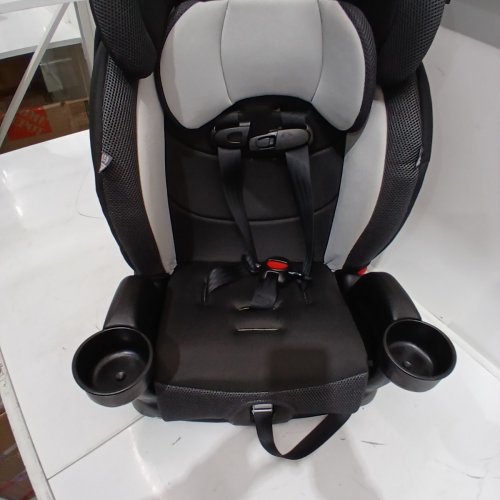 EVENFLO CHASE PLUS 2-IN-1 BOOSTER CAR SEAT FOR KIDS, 5-POINT HARNESS CONVERTS TO HIGH BACK BOOSTER - HURON/BLACK/GREY (MODEL: 30712344C) image 4