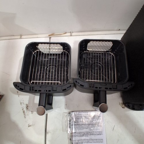 NINJA DOUBLE STACK XL SMART 2-BASKET 6-IN-1 AIR FRYER - 10 QT - BLACK (MODEL: SL401C) image 4