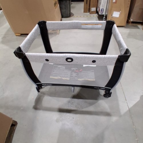 GRACO PACK 'N PLAY TRAVEL DOME LX PLAYARD - 23" X 12.4" X 32.2" - ASHLAND (MODEL: 2165735) image 4