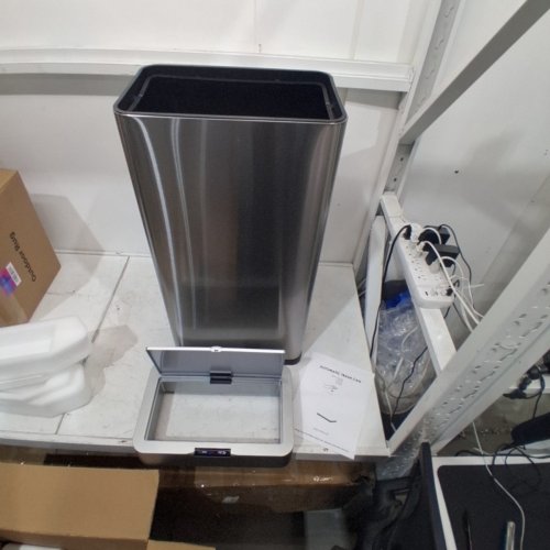 TOUCHLESS AUTOMATIC MOTION SENSOR TRASH CAN - 80L - SILVER (MODEL: LY-38) image 5