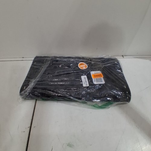 NON-SLIP OUTSIDE ENTRANCE FRONT DOOR RUBBER MAT - 27.5" X 19" - BLACK image 4