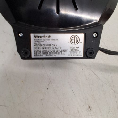 STARFRIT NON-STICK SCRATCH RESISTANT ELECTRIC WAFFLE MAKER - 7" - WHITE image 4