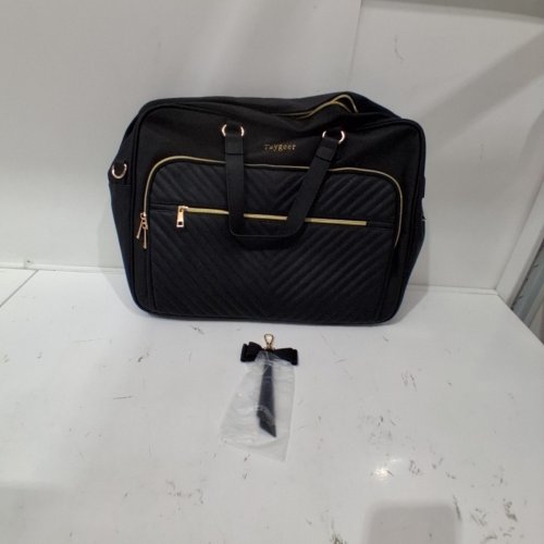 TAYGEER LAPTOP BAG/BRIEFCASE TOTE BAG - 17" - BLACK image 2