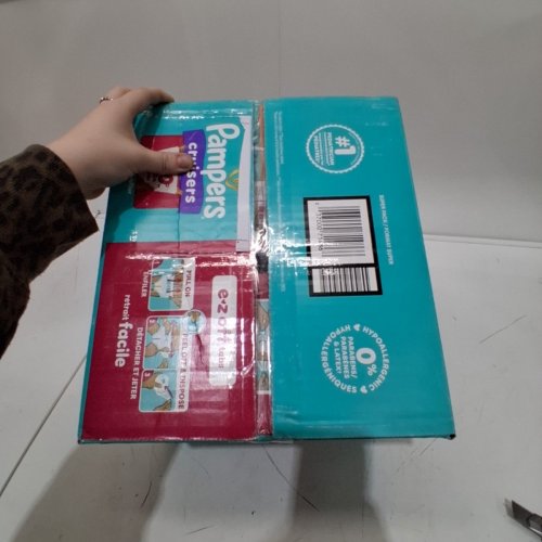 64PK PAMPERS CRUISERS CUSTOM STRETCH FIT FIT DISPOSABLE BABY DIAPERS - SIZE 4 image 3