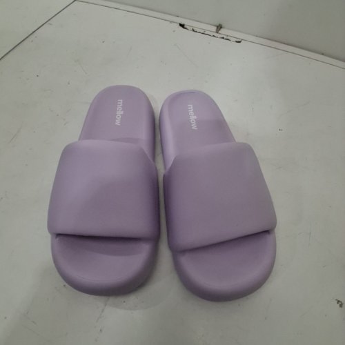 WOMENS MELLOWSOFT DREAM SLIDES - 10.5-11.5 - LILAC image 4